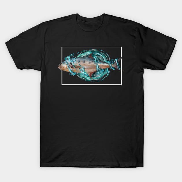 queen fish T-Shirt by Masrofik